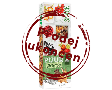 PUUR PAUZE DROBNÝ SAVEC- TYČINKA, LESNÍ OVOCE 110 G