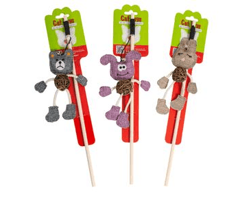 FARM COMPANY UDICE PRO KOČKY S BAVLNĚNÝMI ZVÍŘATKY 40CM