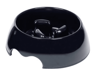 NOBBY MELAMINOVÁ PROTIHLTACÍ MISKA 400ML - ČERNÁ