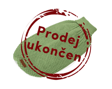 FARM COMPANY SVETR ŠEDOZELENÁ 25CM VÝPRODEJ SLEVA 20%