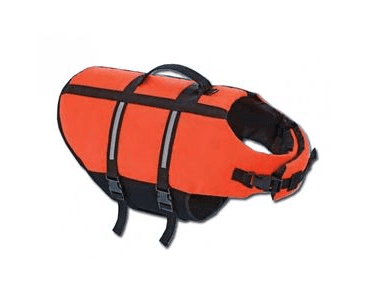 NOBBY ELEN ZÁCHRANNÁ PLOVACÍ VESTA PRO PSA ORANŽOVÁ M-35CM