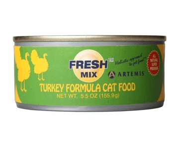 KONZERVA ARTEMIS FRESH MIX TURKEY CATS 22+2 ZDARMA X 156G