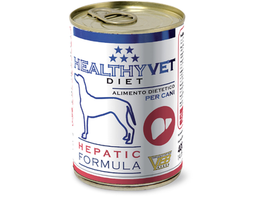 HEALTHYVET DIET DOG HEPATIC - PODPORA FUNKCE JATER 400 G