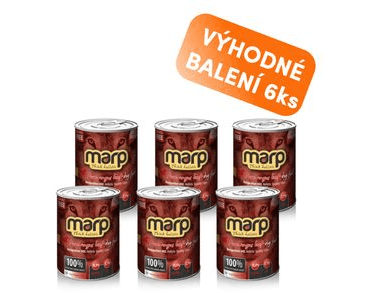 MARP ANGUS BEEF KONZERVA PRO PSY S HOVĚZÍM 6X400G