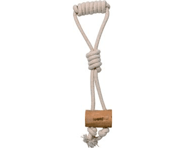 QUAPAS! HRAČKA PRO PSY Z KÁVOVÉHO DŘEVA 42X11CM