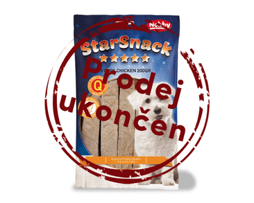 NOBBY STARSNACK STRIPS PAMLSEK PLÁTKY KUŘECÍ 20KS / 200G