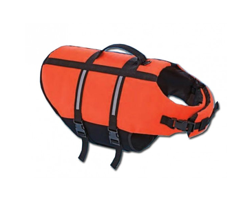 NOBBY ELEN ZÁCHRANNÁ PLOVACÍ VESTA PRO PSA ORANŽOVÁ XS-25CM