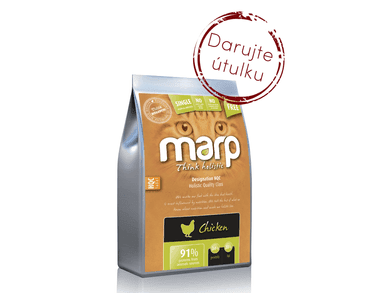 MARP HOLISTIC CHICKEN - KUŘECÍ BEZ OBILOVIN PRO KOČKY 2KG 1+1 (PRO ÚTULEK VOŘÍŠKOV)