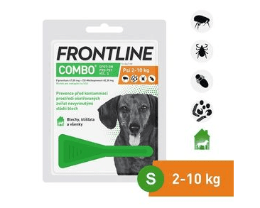 FRONTLINE COMBO SPOT-ON DOG S (0,67ML) 2-10KG