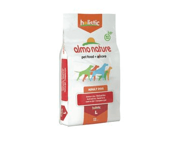 ALMO NATURE HOLISTIC DRY DOG - L - DOSPĚLÝ - HOVĚZÍ A RÝŽE 12KG