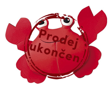 NOBBY VODNÍ HRAČKA PRO PSY KRAB 12 CM