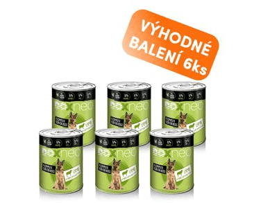 DOXNEO LAMB KONZERVA PRO PSY S JEHNĚČÍM 6X400G