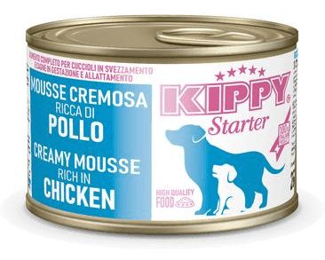 KIPPY STARTER KRÉMOVÁ PĚNA S KUŘETEM PRO PSY 200G