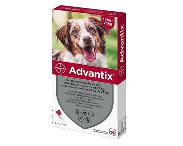 ADVANTIX SPOT ON PRO PSY 10-25KG (2,5ML)