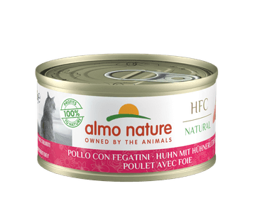 ALMO NATURE HFC NATURAL - KUŘE A JÁTRA 70G
