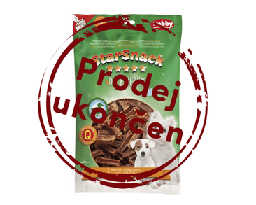 NOBBY STARSNACK MINI JERKY PAMLSEK KACHNÍ PLÁTKY 70G