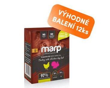 MARP HOLISTIC KRŮTA S KUŘETEM TETRAPAK 12X375G