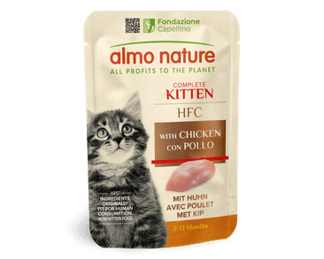 ALMO NATURE HFC KITTEN - S KUŘECÍM 55G