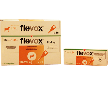 PIPETA FLEVOX SPOT-ON DOG M (1X1,34ML) 10-20 KG