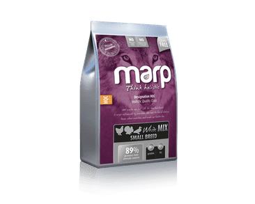 MARP HOLISTIC WHITE MIX SB - PRO MALÁ PLEMENA BEZ OBILOVIN 12KG