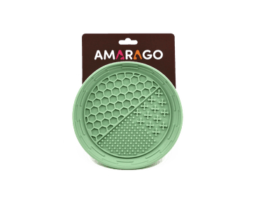 AMARAGO LÍZACÍ PODLOŽKA KULATÁ MISKA ZELENÁ