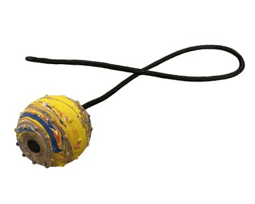 GUMOVÝ MÍČEK S MAGNETEM - BÍLÁ
