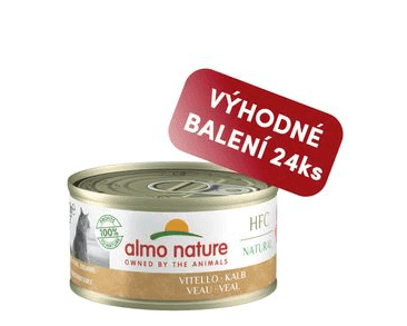 ALMO NATURE HFC NATURAL - TELECÍ 70G VÝHODNÉ BALENÍ 24KS