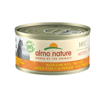 ALMO NATURE HFC NATURAL KUŘECÍ PRO KOŤATA 70G VÝHODNÉ BALENÍ 24KS