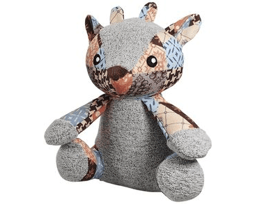 NOBBY HRAČKA PRO PSY JELEN PATCHWORK 20 CM