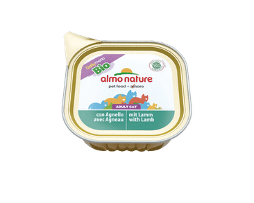 ALMO NATURE DAILY MENU BIO WET CAT - JEHNĚČÍ 100G