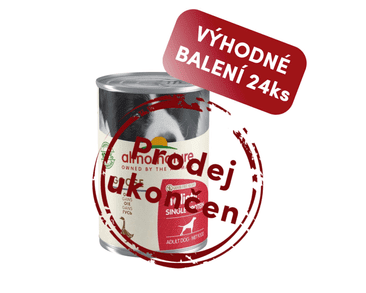 ALMO NATURE HOLISTIC MONOPROTEIN - HUSA 400G 400G VÝHODNÉ BALENÍ 24KS