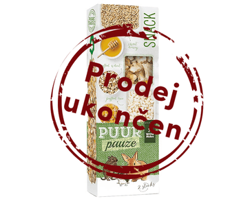 PUUR PAUZE DROBNÝ SAVEC - TYČINKA, RÝŽE&MED 110G