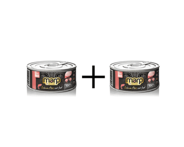 MARP SALMON FILET KONZERVA PRO KOČKY S FILETY Z LOSOSA 70G EXP 01/2024 1+1 ZDARMA