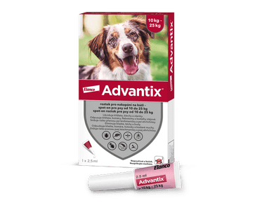 ADVANTIX SPOT ON PRO PSY 10-25KG (2,5ML)