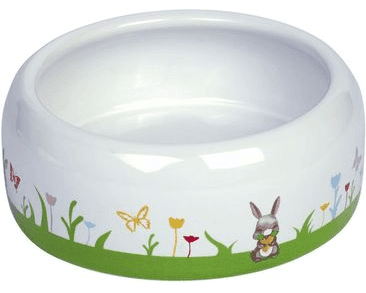 NOBBY FLOWER KERAMICKÁ MISKA PRO HLODAVCE 11 X 5,5 CM