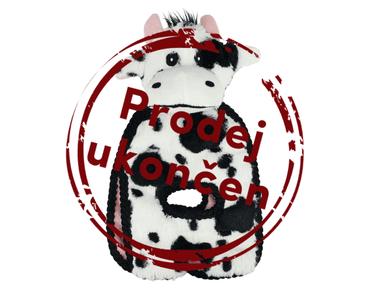 MULTIPET SQUEAKER MAT TUG KRÁVA PLYŠ 35,5 CM