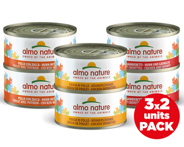 ALMO NATURE HFC CATS - MULTIPACK S KUŘETEM 6X70G