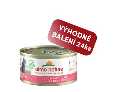 ALMO NATURE HFC JELLY - LOSOS 70G VÝHODNÉ BALENÍ 24KS