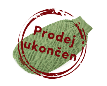 FARM COMPANY SVETR ŠEDOZELENÁ 30CM VÝPRODEJ SLEVA 20%