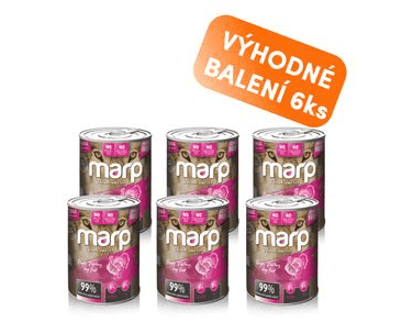 MARP VARIETY SINGLE KRŮTA KONZERVA PRO PSY 6X400G