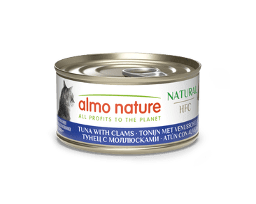 ALMO NATURE HFC NATURAL - TUŇÁK A MUŠLE 70G