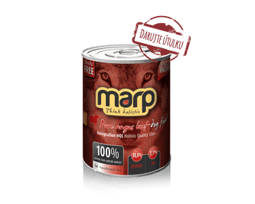 MARP ANGUS BEEF KONZERVA PRO PSY S HOVĚZÍM 6X400G (ÚTULEK VOŘÍŠKOV)