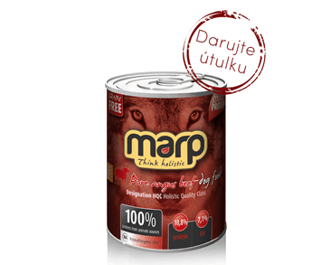 MARP ANGUS BEEF KONZERVA PRO PSY S HOVĚZÍM 6X400G (PRO ÚTULEK VOŘÍŠKOV)