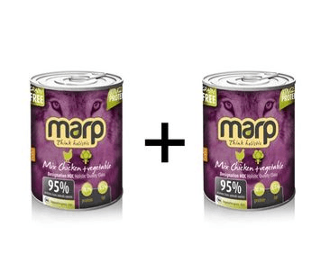MARP MIX KONZERVA PRO PSY KUŘE+ZELENINA 400G EXP 06/2024 1+1 ZDARMA