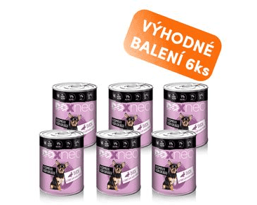 DOXNEO DUCK KONZERVA PRO PSY S KACHNOU 6X400G