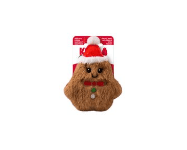 KONG HOLIDAY SNUZZLES VÁNOČNÍ PLYŠOVÝ PERNÍČEK 14CM