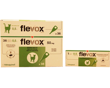 PIPETA FLEVOX 50 MG SPOT-ON CAT 1X0,5ML