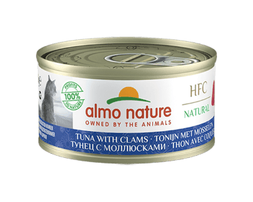 ALMO NATURE HFC NATURAL - TUŇÁK A MUŠLE 70G