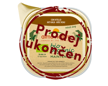 ALMO NATURE BIO ORGANIC - VANIČKA PRO PSY S TELECÍM 100G