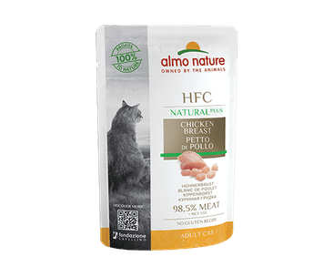 ALMO NATURE HFC NATURAL PLUS - KUŘECÍ PRSA 55G